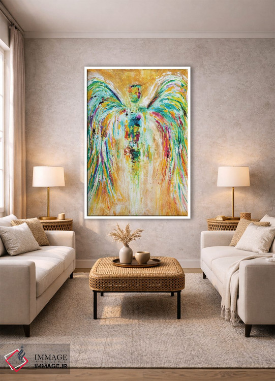 تابلو دکوراتیو روح خوش برخورد اثر ایوان گوادراما - D1W