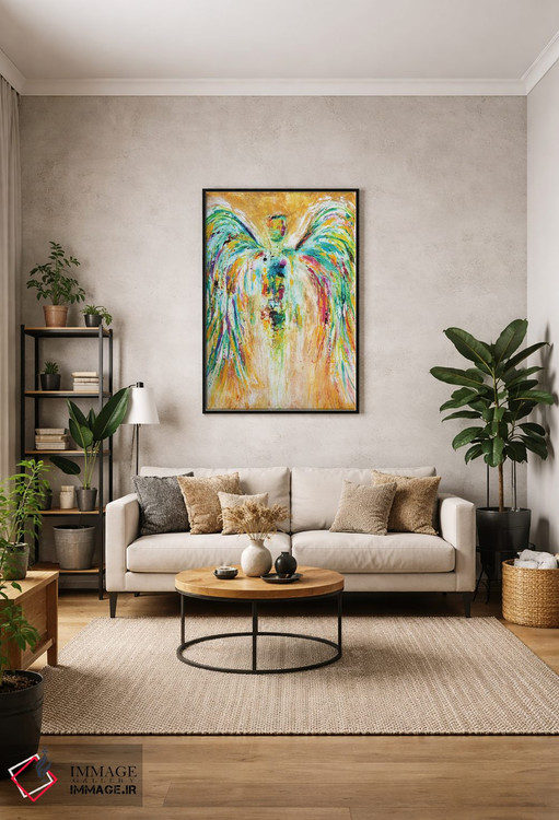 تابلو دکوراتیو روح خوش برخورد اثر ایوان گوادراما - D2B