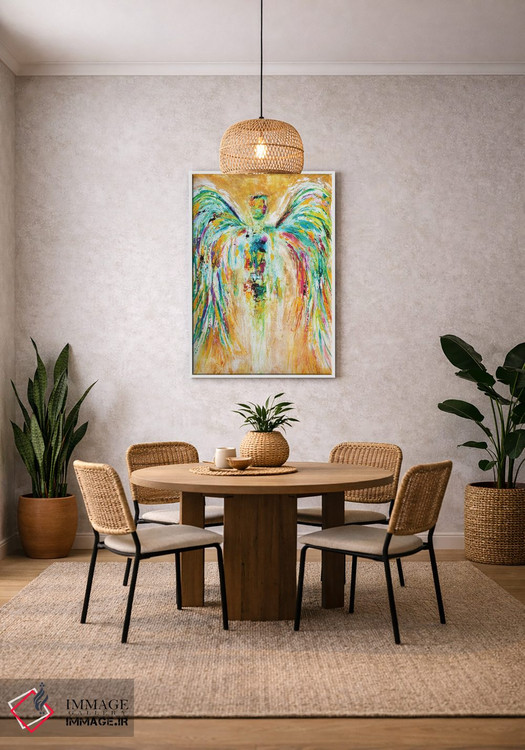 تابلو دکوراتیو روح خوش برخورد اثر ایوان گوادراما - D3W