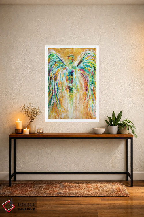 تابلو دکوراتیو روح خوش برخورد اثر ایوان گوادراما - D4W