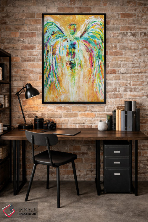 تابلو دکوراتیو روح خوش برخورد اثر ایوان گوادراما - D5B