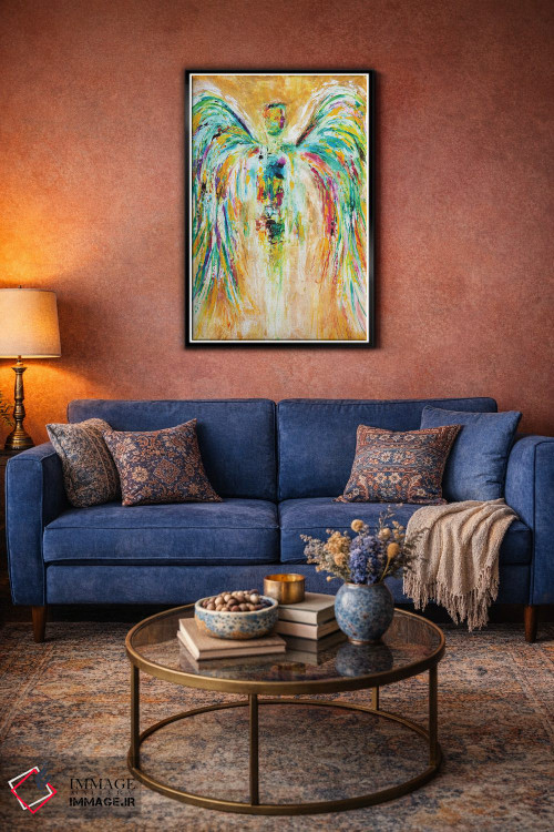 تابلو دکوراتیو روح خوش برخورد اثر ایوان گوادراما - D6B