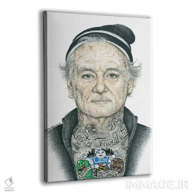 تابلو دکوراتیو ماری اصلی اثر اینکد آیکونز - نمای پرسپکتیو محصول