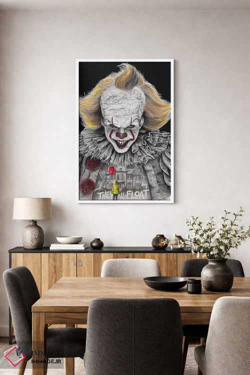 تابلو دکوراتیو آن روی سیاه اثر اینکد آیکونز - D1W