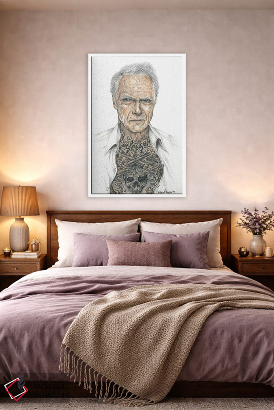 تابلو دکوراتیو ایستوود اصلی اثر اینکد آیکونز - D2W