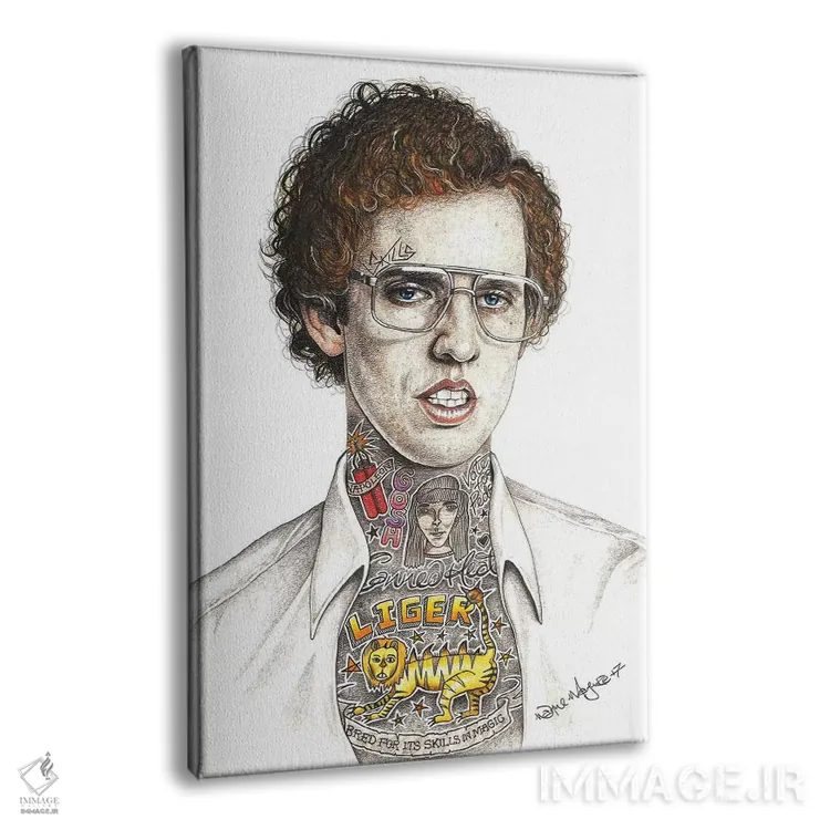 تابلو دکوراتیو ناپلئون باورامیت اثر اینکد آیکونز - نمای پرسپکتیو محصول