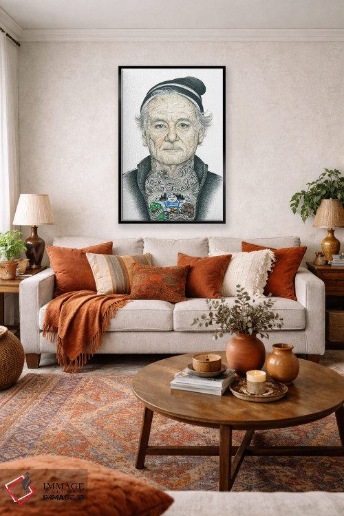 تابلو دکوراتیو ماری اصلی اثر اینکد آیکونز - D4B