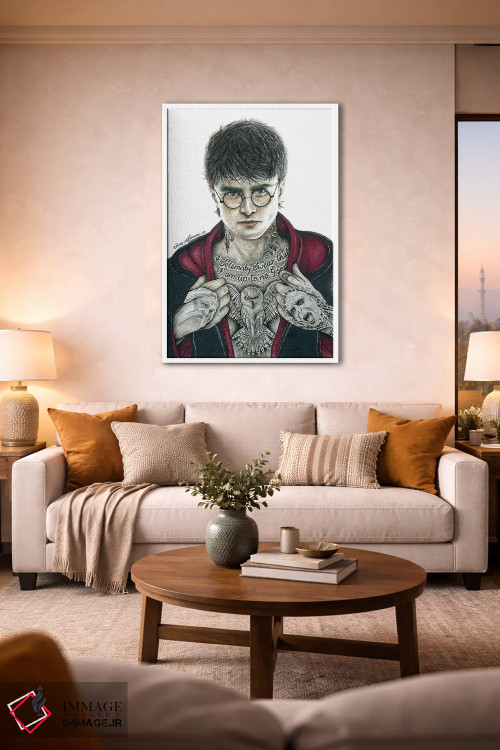 تابلو دکوراتیو هری پاتر اثر اینکد آیکونز - D1W