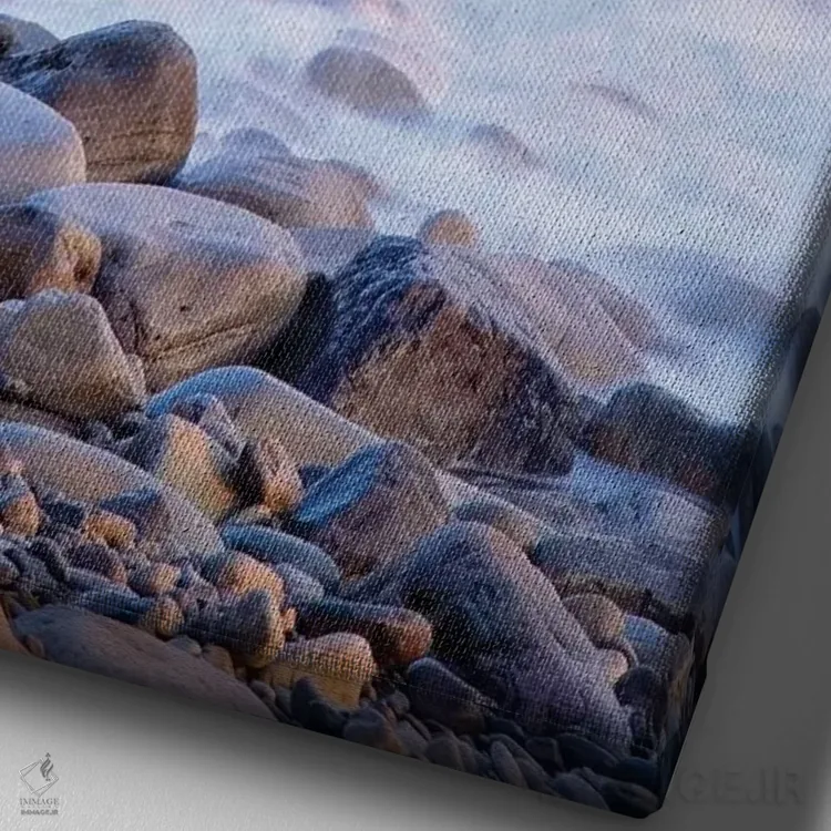 تابلو دکوراتیو قلعه کلاسابون، مولاغمور، شهرستان اسلایگو، ایرلند، قل… اثر ایریش ایمیج کالکشن - نمای نزدیک بافت بوم