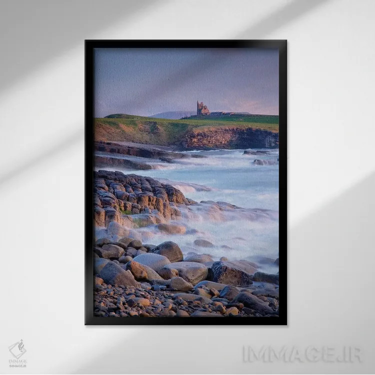 تابلو دکوراتیو قلعه کلاسابون، مولاغمور، شهرستان اسلایگو، ایرلند، قل… اثر ایریش ایمیج کالکشن - نمای قابدار مشکی