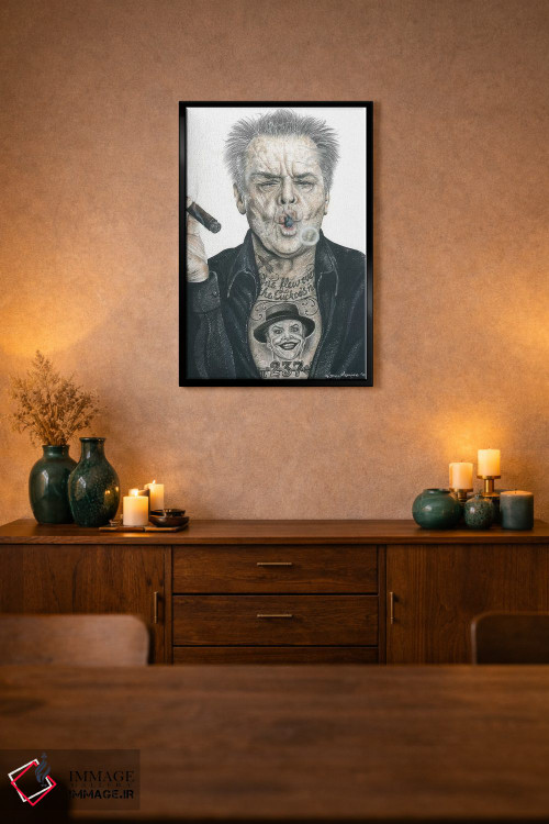 تابلو دکوراتیو نیکلسون اصلی اثر اینکد آیکونز - D3B