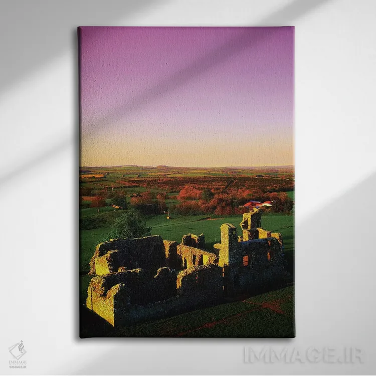 تابلو دکوراتیو کالج فرانسیسکن ، اسلین، شهرستان میث، ایرلند اثر ایریش ایمیج کالکشن - نمای روبهرو روی دیوار