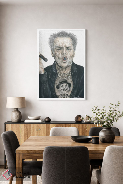 تابلو دکوراتیو نیکلسون اصلی اثر اینکد آیکونز - D4W