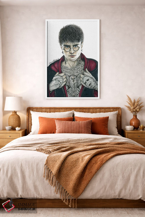تابلو دکوراتیو هری پاتر اثر اینکد آیکونز - D3W