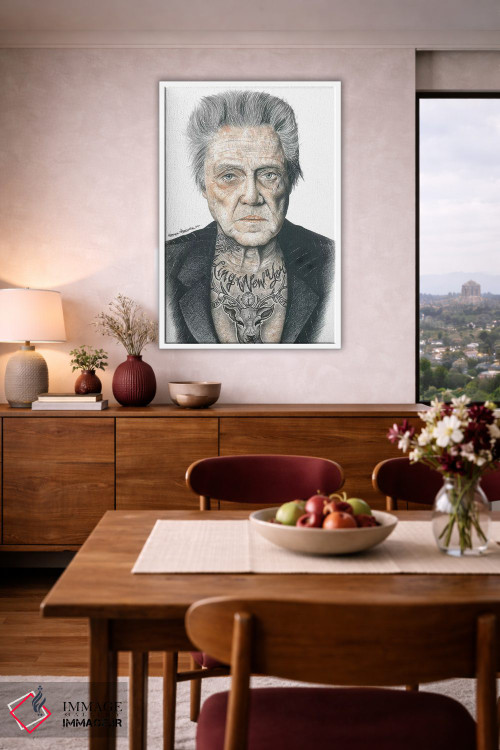 تابلو دکوراتیو واکن اصلی اثر اینکد آیکونز - D3W