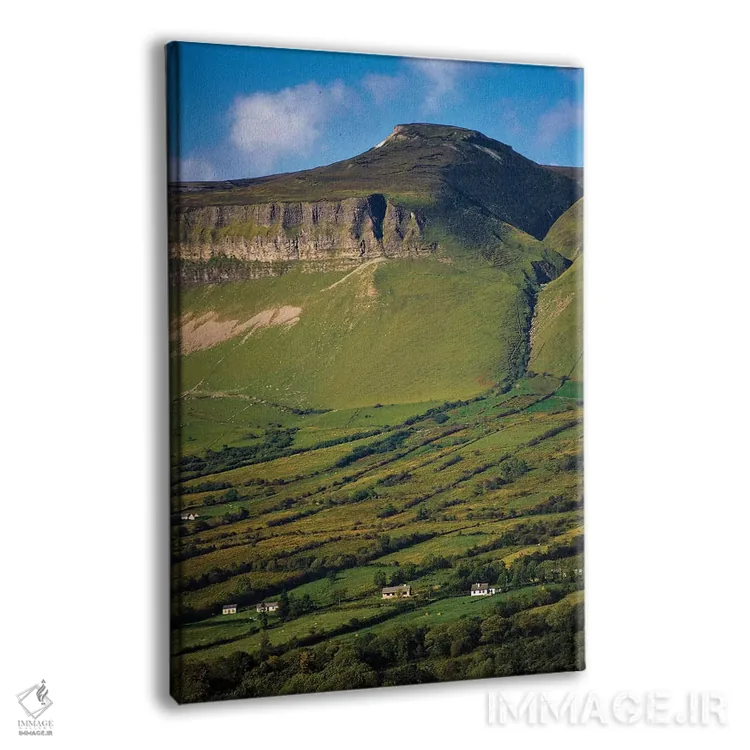 تابلو دکوراتیو بن بالبن، شهرستان اسلایگو، ایرلند؛ چشم انداز دره یخچ… اثر ایریش ایمیج کالکشن - نمای پرسپکتیو محصول
