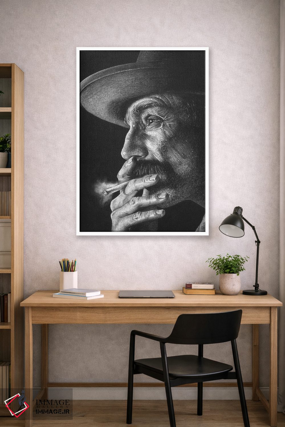 تابلو دکوراتیو خون به پا خواهد شد اثر اینکد آیکونز - D1W