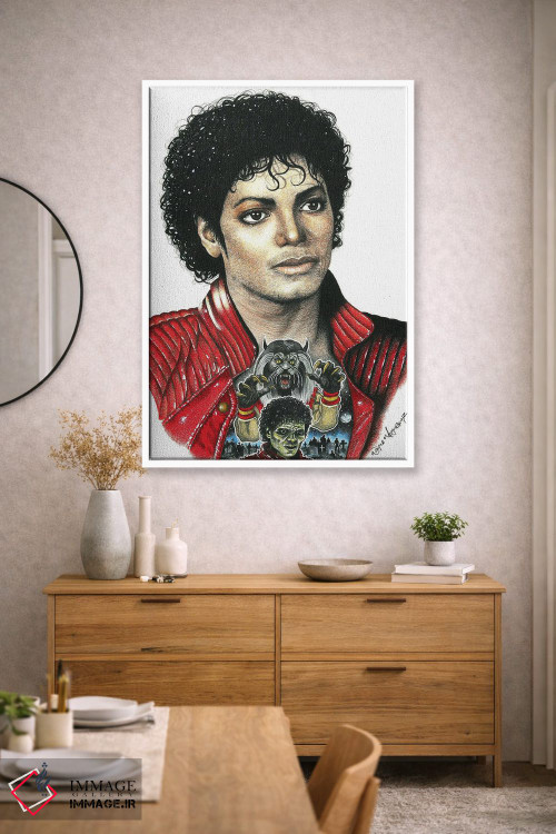 تابلو دکوراتیو تریلر - ام جی اثر اینکد آیکونز - D1W