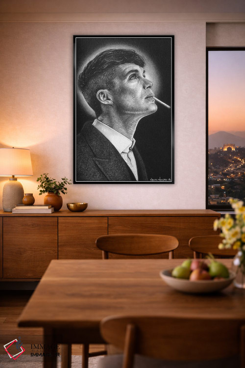 تابلو دکوراتیو تامی اثر اینکد آیکونز - D4B