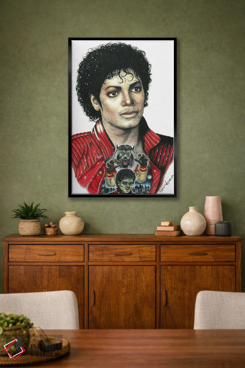 تابلو دکوراتیو تریلر - ام جی اثر اینکد آیکونز - D2B