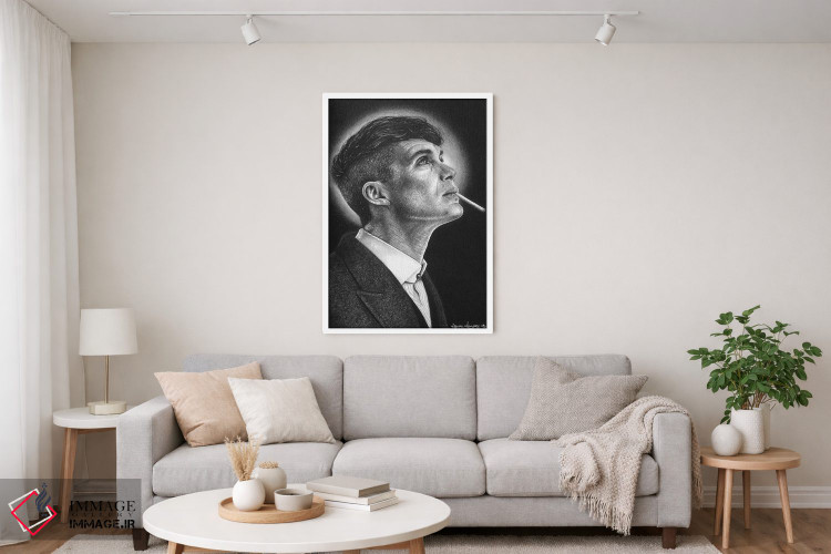 تابلو دکوراتیو تامی اثر اینکد آیکونز - D5W