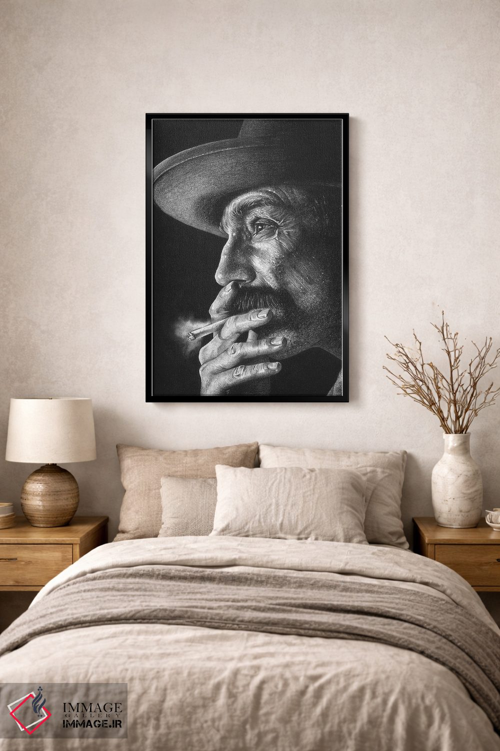 تابلو دکوراتیو خون به پا خواهد شد اثر اینکد آیکونز - D2B