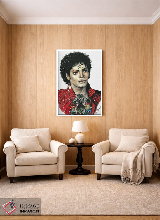 تابلو دکوراتیو تریلر - ام جی اثر اینکد آیکونز - D3W