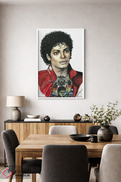 تابلو دکوراتیو تریلر - ام جی اثر اینکد آیکونز - D4W