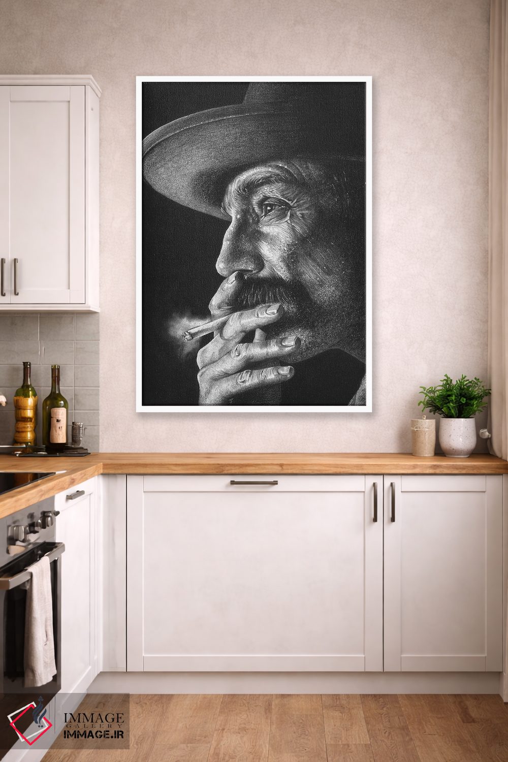 تابلو دکوراتیو خون به پا خواهد شد اثر اینکد آیکونز - D4W