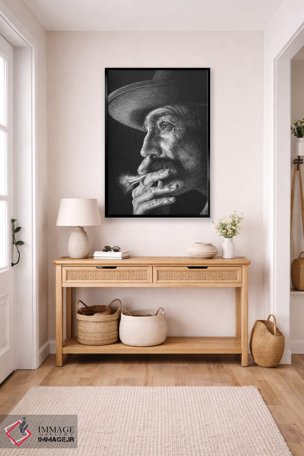 تابلو دکوراتیو خون به پا خواهد شد اثر اینکد آیکونز - D6B