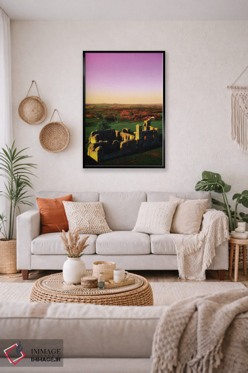 تابلو دکوراتیو کالج فرانسیسکن ، اسلین، شهرستان میث، ایرلند اثر ایریش ایمیج کالکشن - D2B