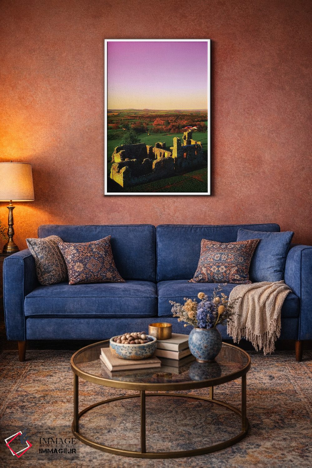 تابلو دکوراتیو کالج فرانسیسکن ، اسلین، شهرستان میث، ایرلند اثر ایریش ایمیج کالکشن - D1W