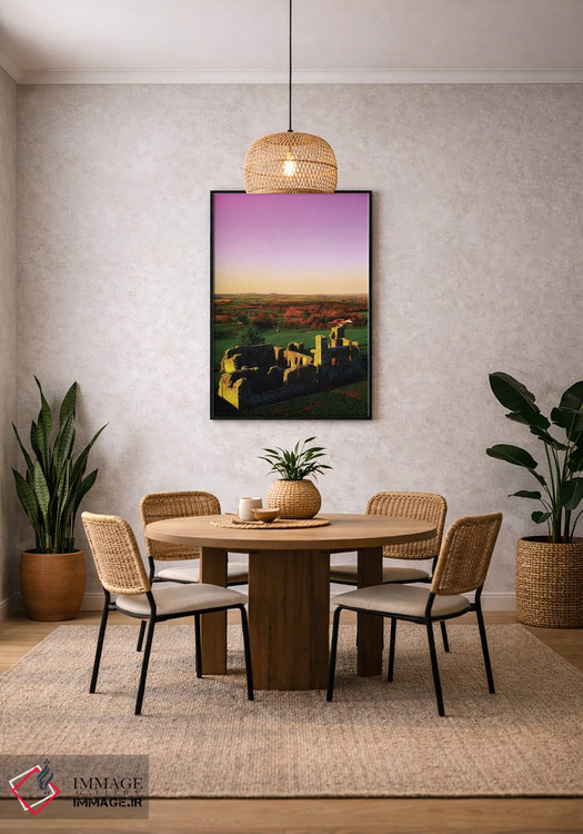 تابلو دکوراتیو کالج فرانسیسکن ، اسلین، شهرستان میث، ایرلند اثر ایریش ایمیج کالکشن - D3B