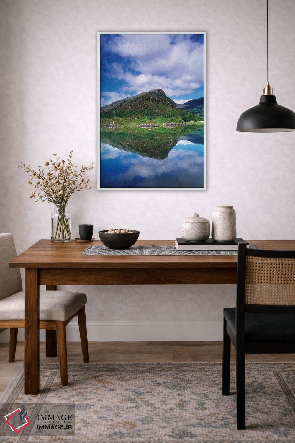 تابلو دکوراتیو آشیانه عقاب، پارک ملی کیلارنی، شهرستان کری، ایرلند؛… اثر ایریش ایمیج کالکشن - D4W