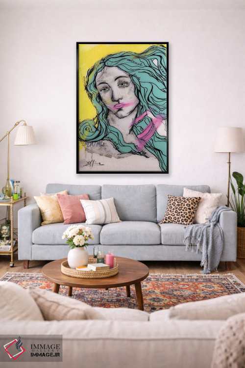 تابلو دکوراتیو تنها اثر اینس کاپلون - D2B