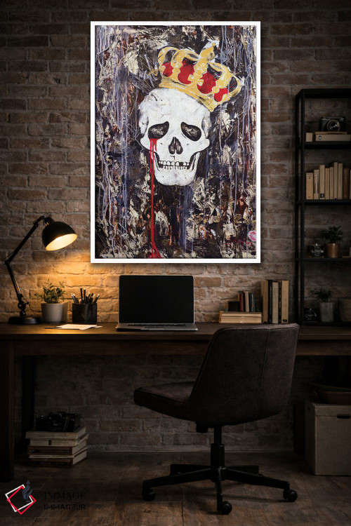 تابلو دکوراتیو شاه گریان اثر اینس کاپلون - D3W