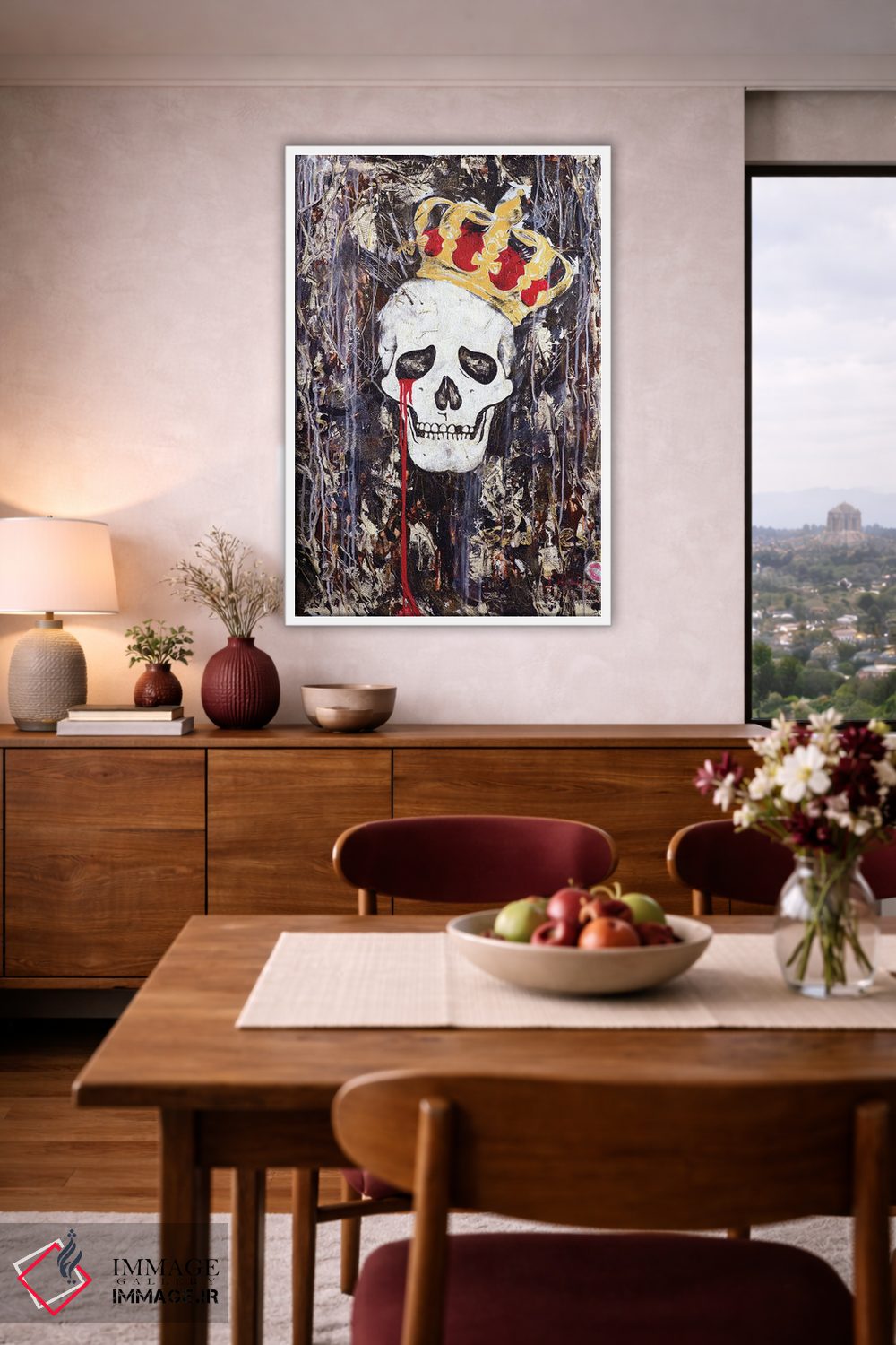 تابلو دکوراتیو شاه گریان اثر اینس کاپلون - D4W