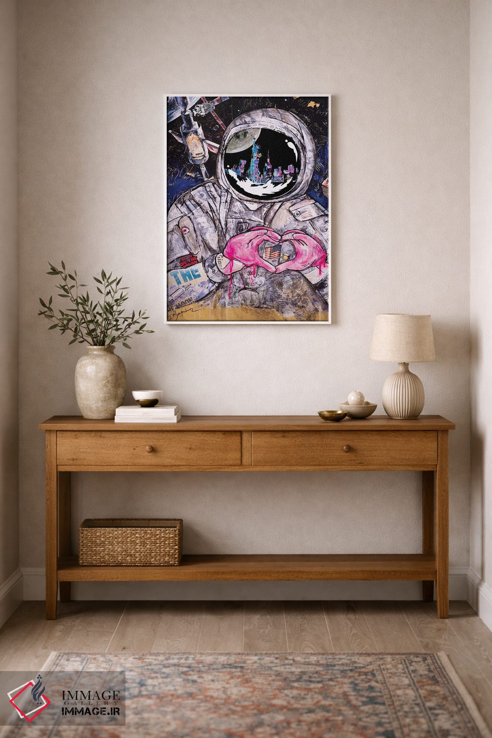 تابلو دکوراتیو در اوج خوشی اثر اینس کاپلون - D1W