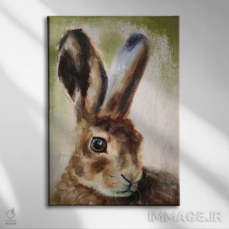 تابلو دکوراتیو آرمان اثر ایرینا خورت - نمای روبهرو روی دیوار