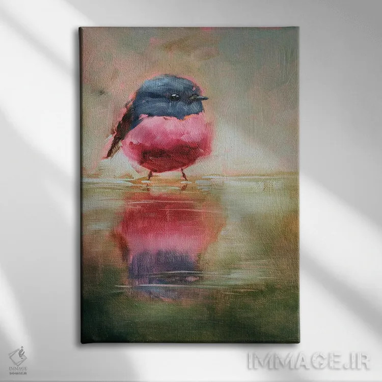 تابلو دکوراتیو تاملات اثر ایرینا خورت - نمای روبهرو روی دیوار