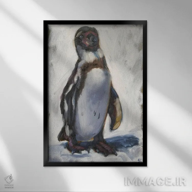 تابلو دکوراتیو روز دوست داشتنی اثر ایرینا خورت - نمای قابدار مشکی