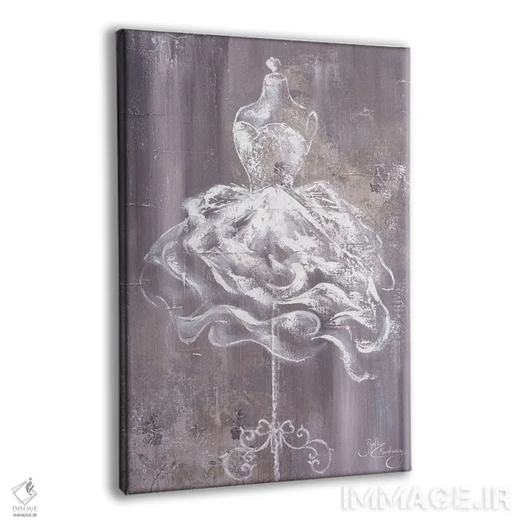 تابلو دکوراتیو مد سنتی وینتیج اثر ایزابیلا کارولویچ - نمای پرسپکتیو محصول