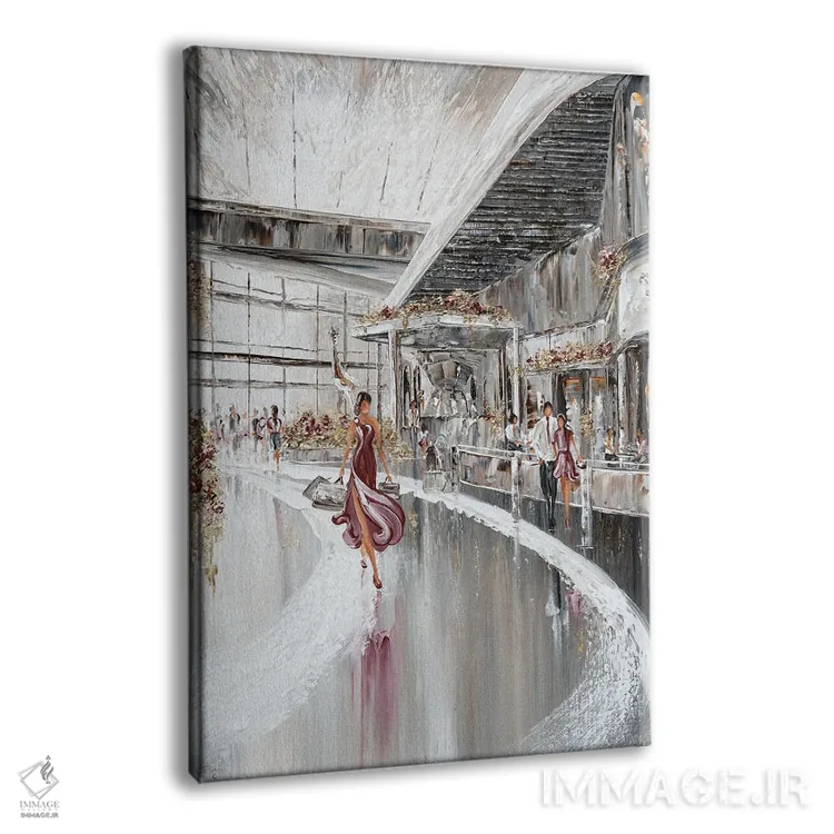 تابلو دکوراتیو خرید تا آخرین توان اثر ایزابیلا کارولویچ - نمای پرسپکتیو محصول