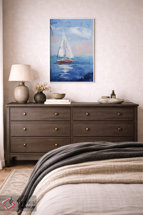 تابلو دکوراتیو در سواحل دور اثر ایرینا خورت - D1W