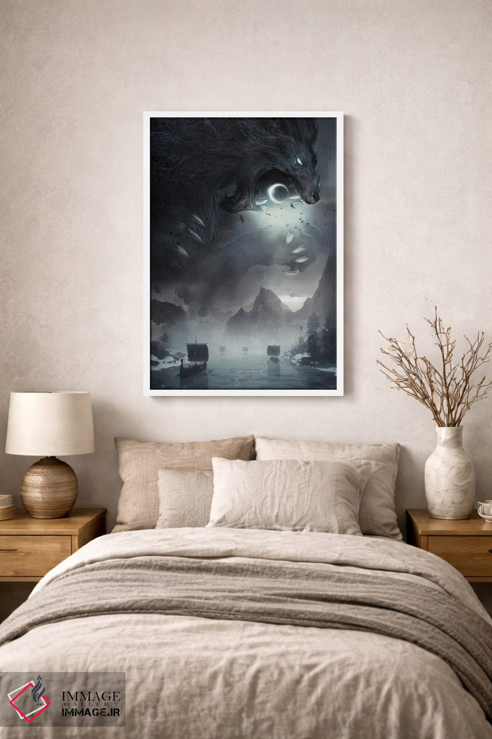 تابلو دکوراتیو راگناروک در راه است اثر ایکارونا - D1W