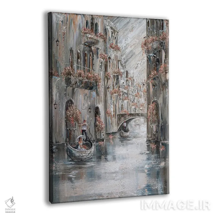 تابلو دکوراتیو Venice Charm,سفر، جذابیت ونیز اثر ایزابیلا کارولویچ - نمای پرسپکتیو محصول