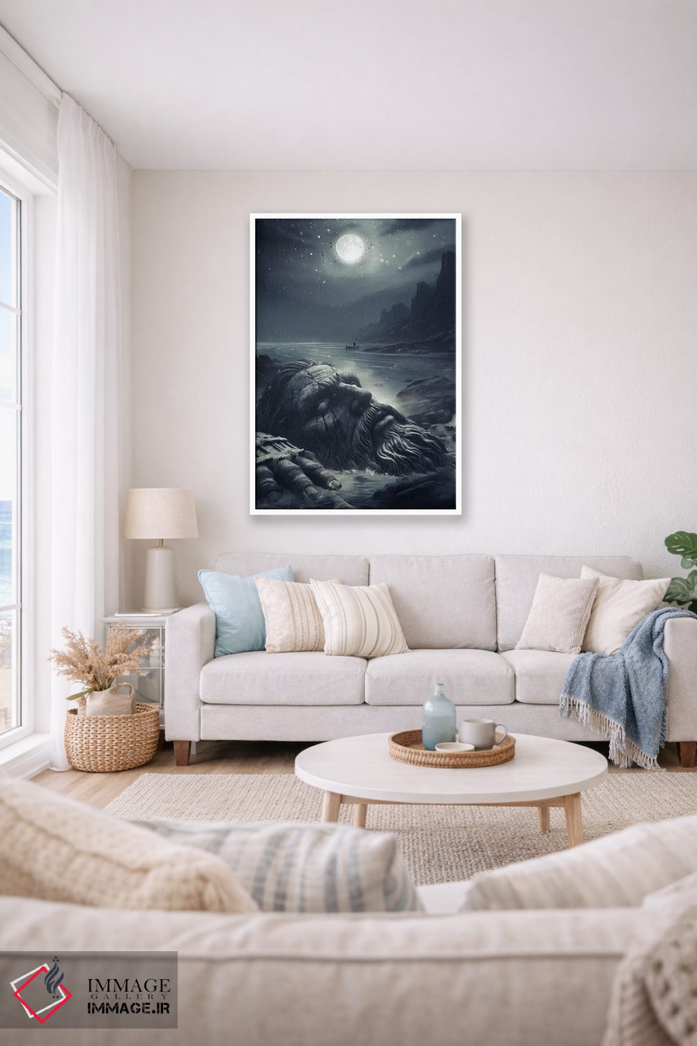 تابلو دکوراتیو یمیر غول اسطوره ای نورس اثر ایکارونا - D1W