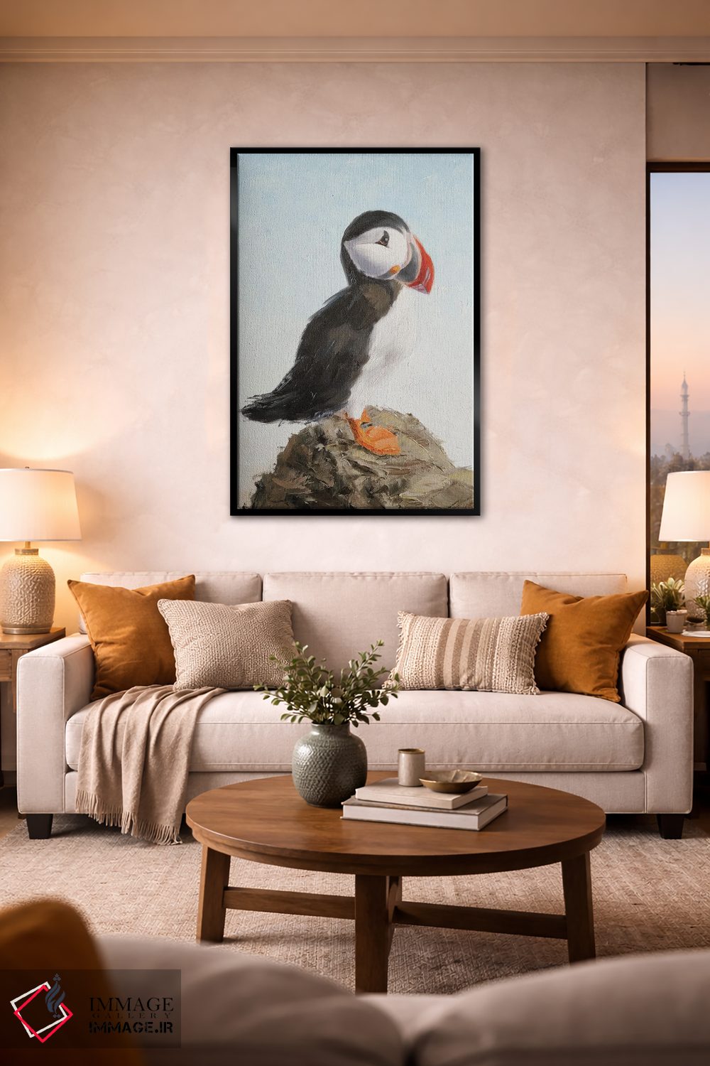 تابلو دکوراتیو به سوی باد اثر ایرینا خورت - D1B