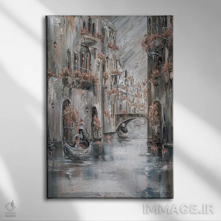 تابلو دکوراتیو Venice Charm,سفر، جذابیت ونیز اثر ایزابیلا کارولویچ - نمای روبهرو روی دیوار