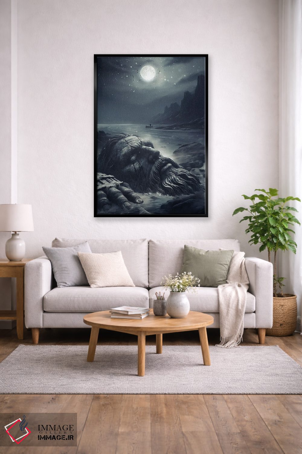 تابلو دکوراتیو یمیر غول اسطوره ای نورس اثر ایکارونا - D2B